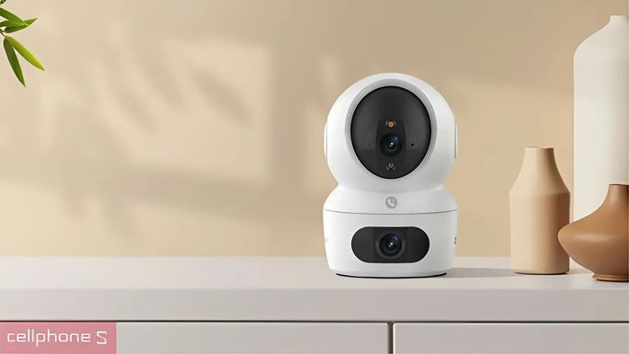 Camera AI là gì? Camera IP 360 độ 8MP Ezviz 2 ống kính H7C